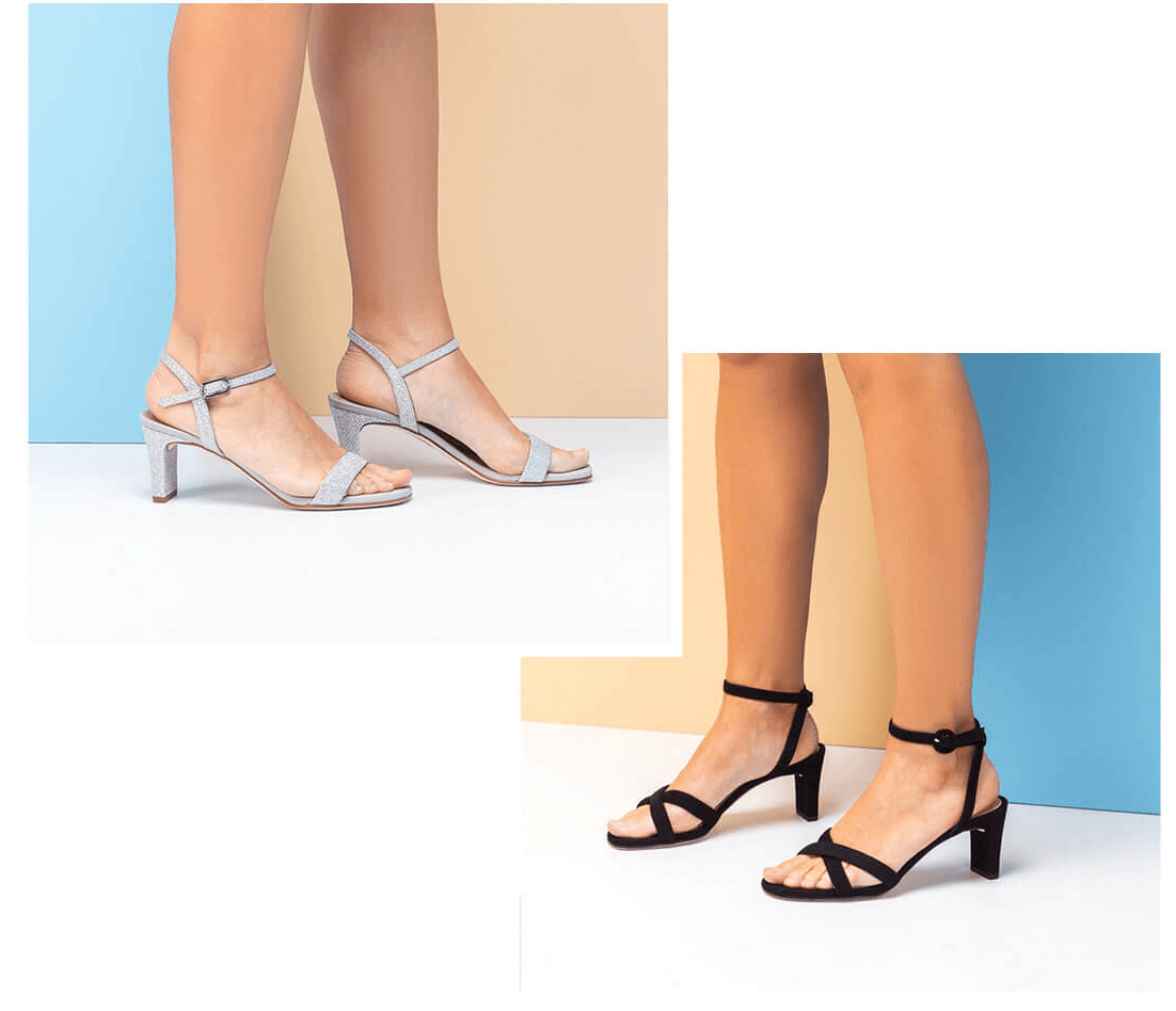 Floss Heels / Naked Sandals / Strappy Sandals